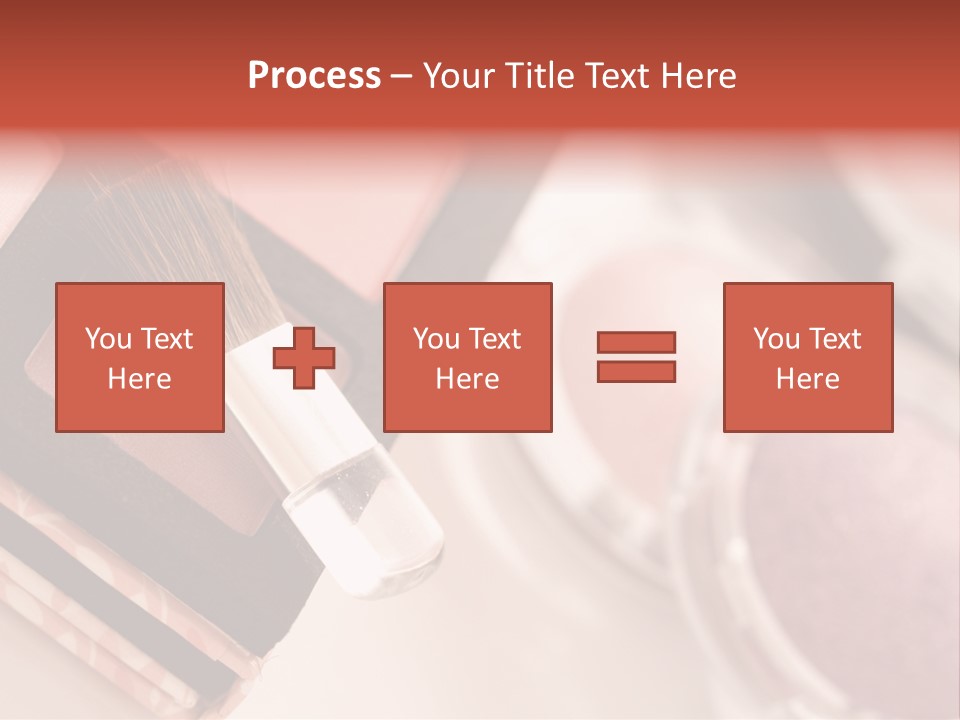 Make Up Products PowerPoint Template