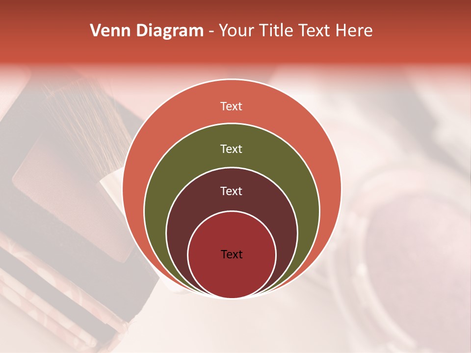 Make Up Products PowerPoint Template