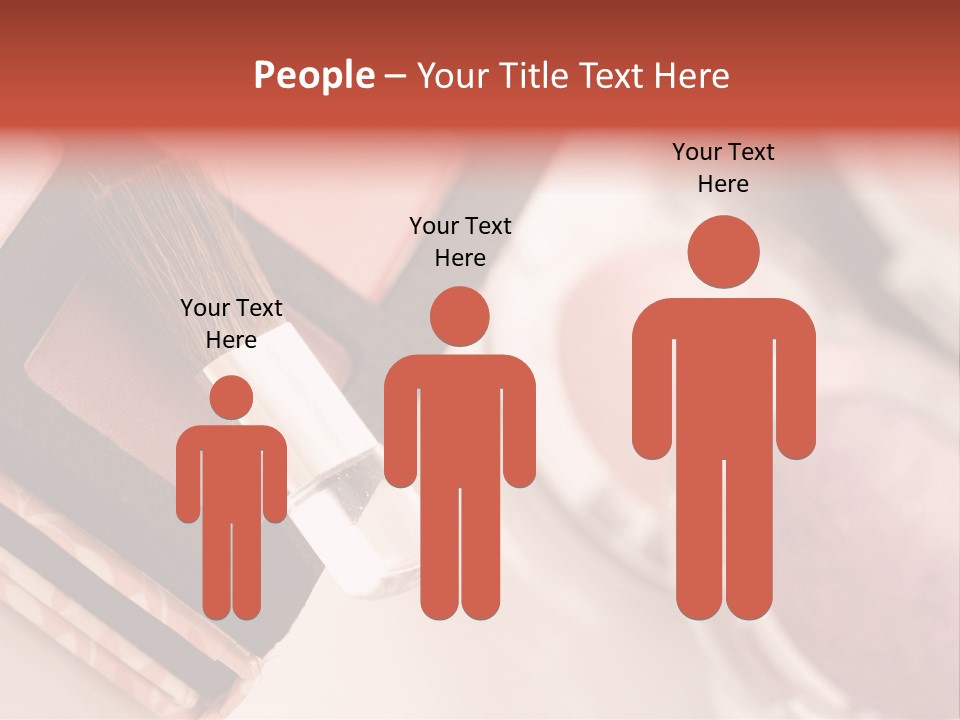 Make Up Products PowerPoint Template