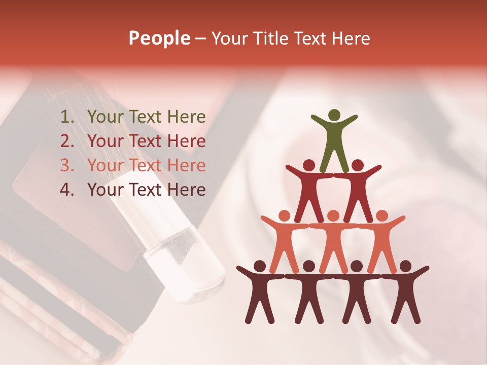 Make Up Products PowerPoint Template
