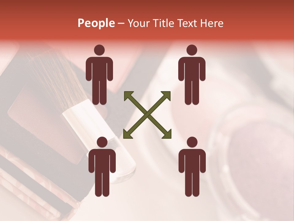 Make Up Products PowerPoint Template