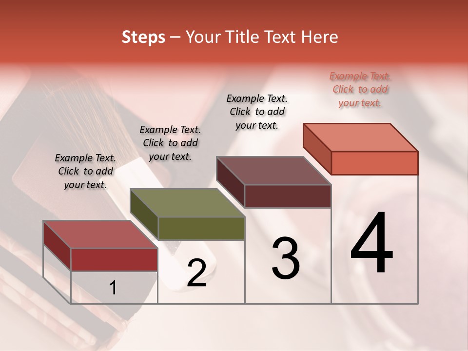Make Up Products PowerPoint Template