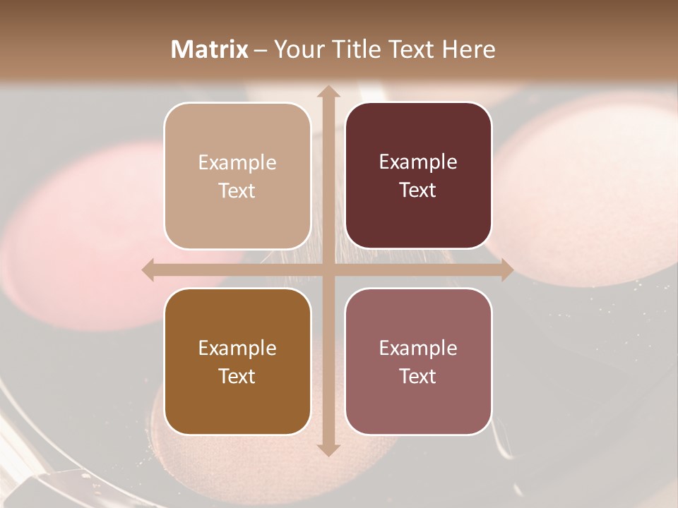 Makeup Products PowerPoint Template