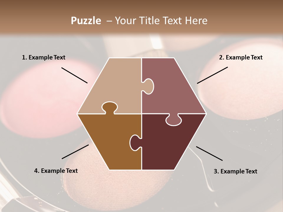 Makeup Products PowerPoint Template