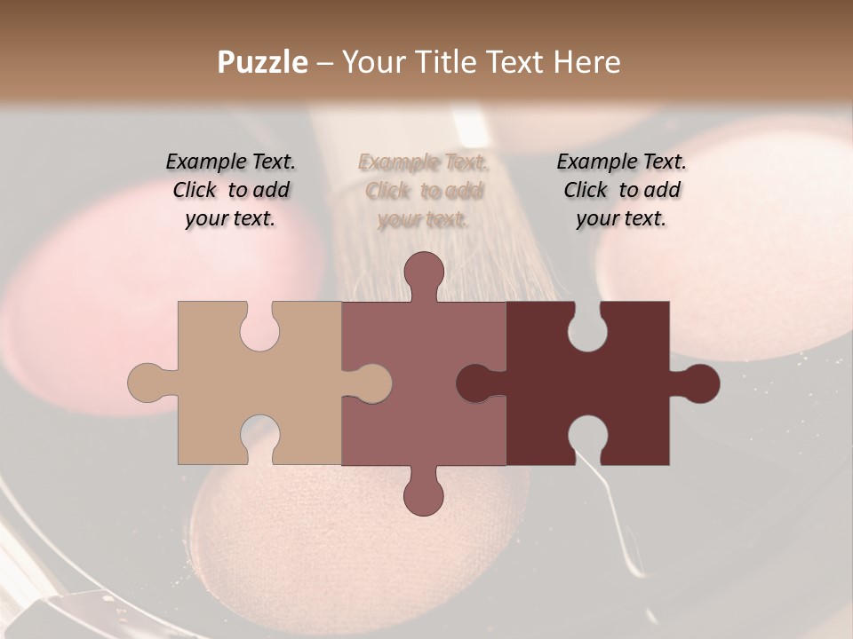 Makeup Products PowerPoint Template