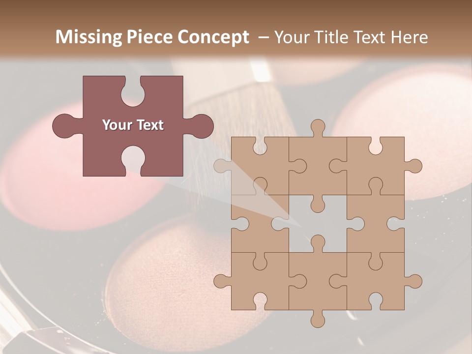 Makeup Products PowerPoint Template