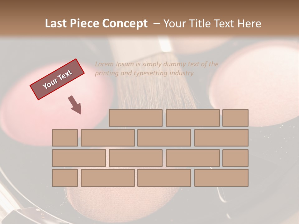 Makeup Products PowerPoint Template
