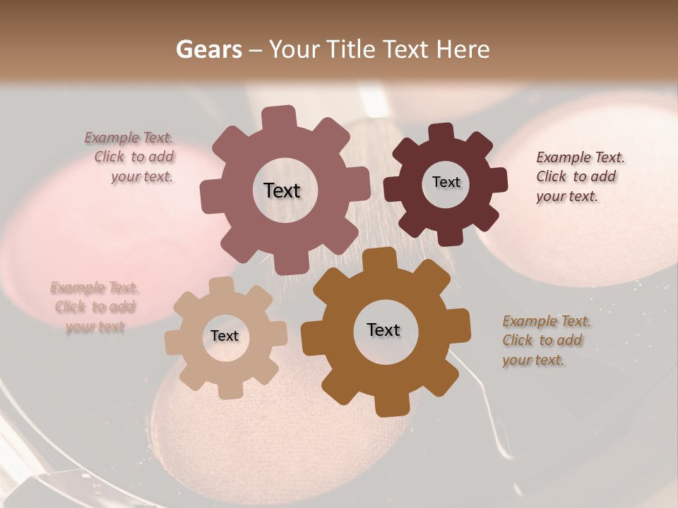 Makeup Products PowerPoint Template