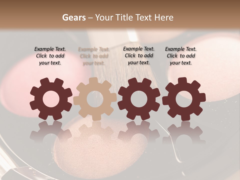 Makeup Products PowerPoint Template