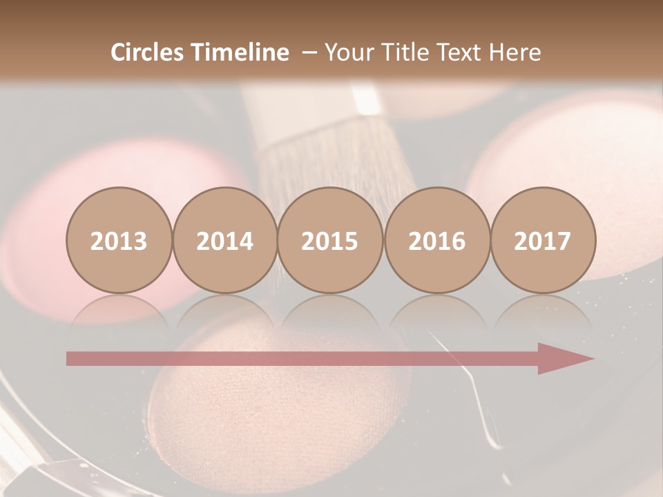 Makeup Products PowerPoint Template