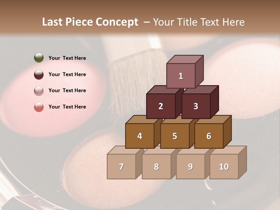 Makeup Products PowerPoint Template