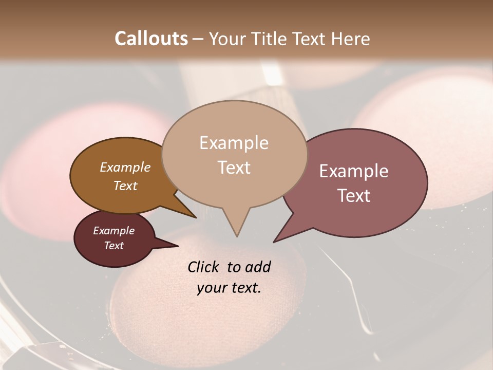 Makeup Products PowerPoint Template