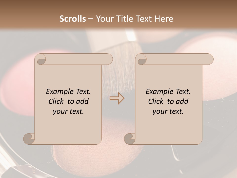 Makeup Products PowerPoint Template