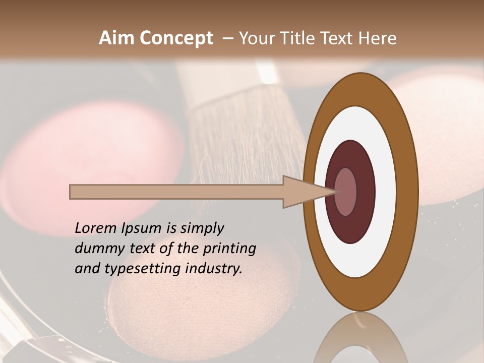 Makeup Products PowerPoint Template