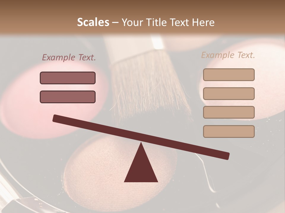 Makeup Products PowerPoint Template