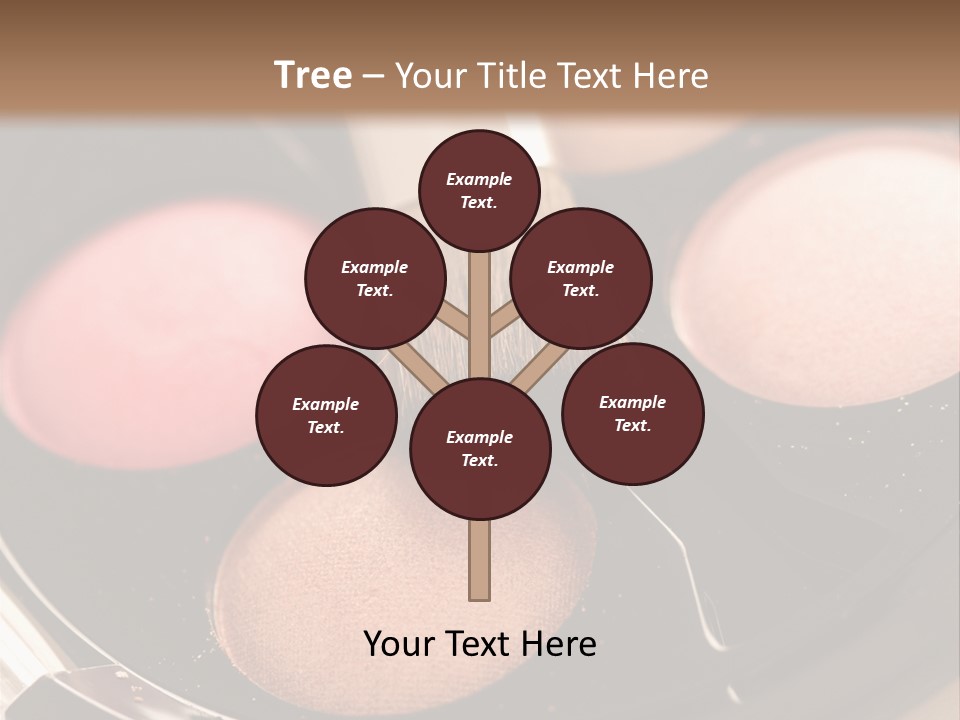 Makeup Products PowerPoint Template