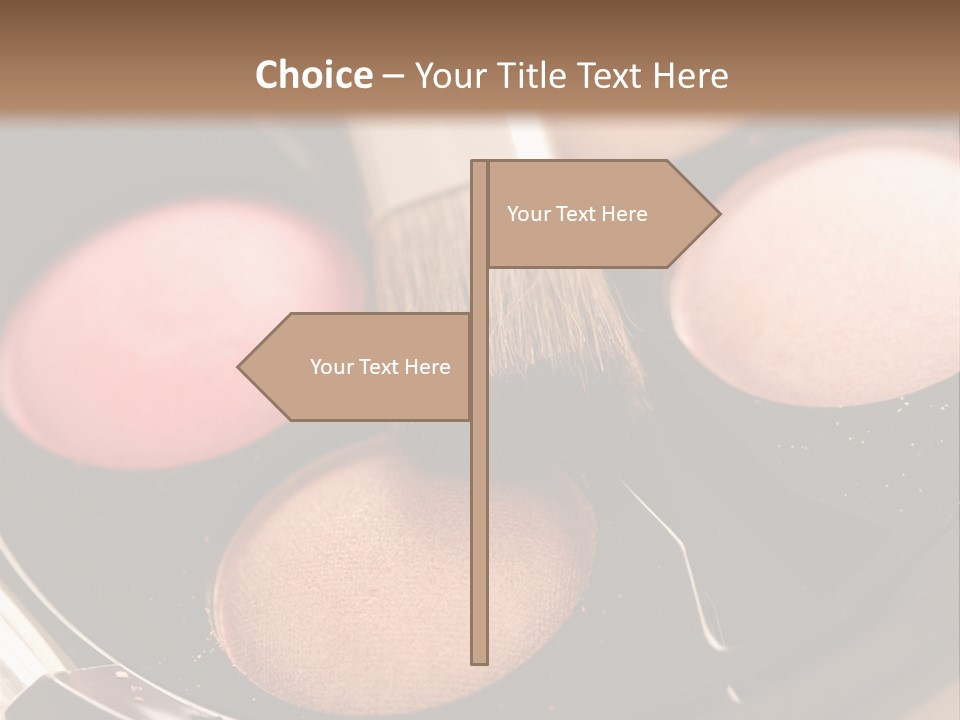 Makeup Products PowerPoint Template