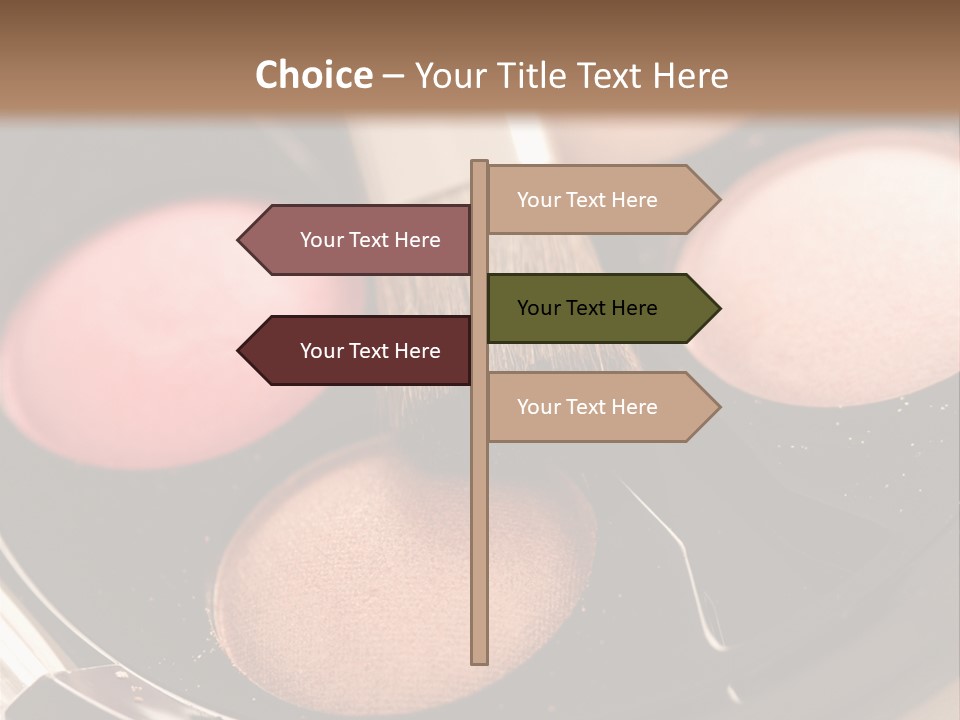 Makeup Products PowerPoint Template