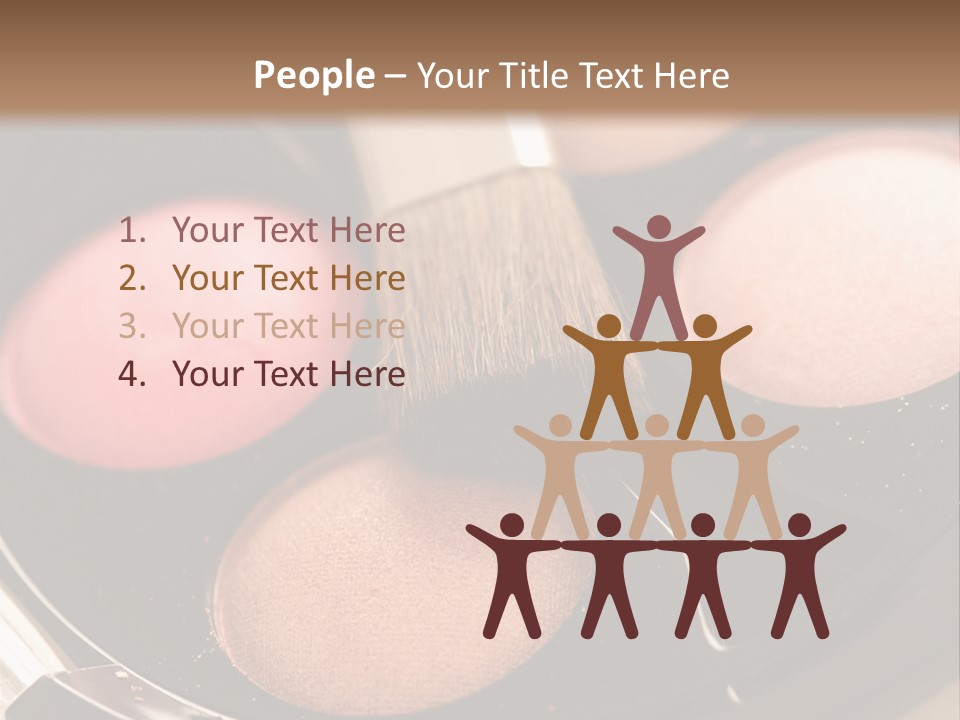 Makeup Products PowerPoint Template