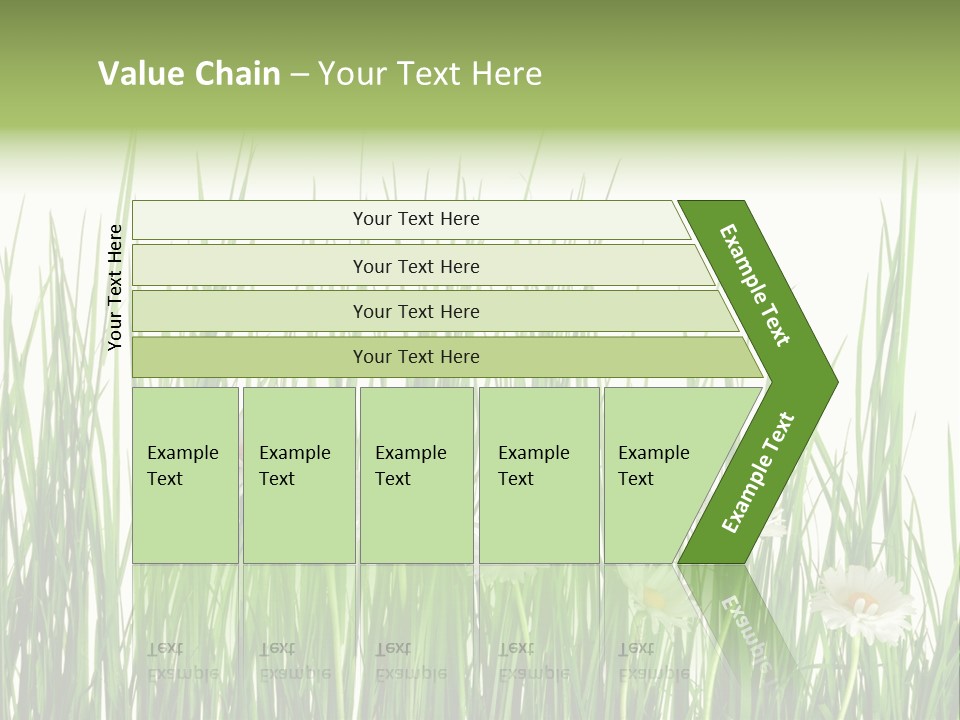 Flower Sprout Isolated PowerPoint Template