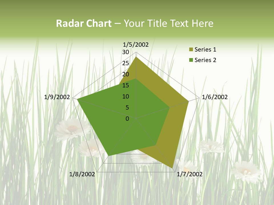 Flower Sprout Isolated PowerPoint Template