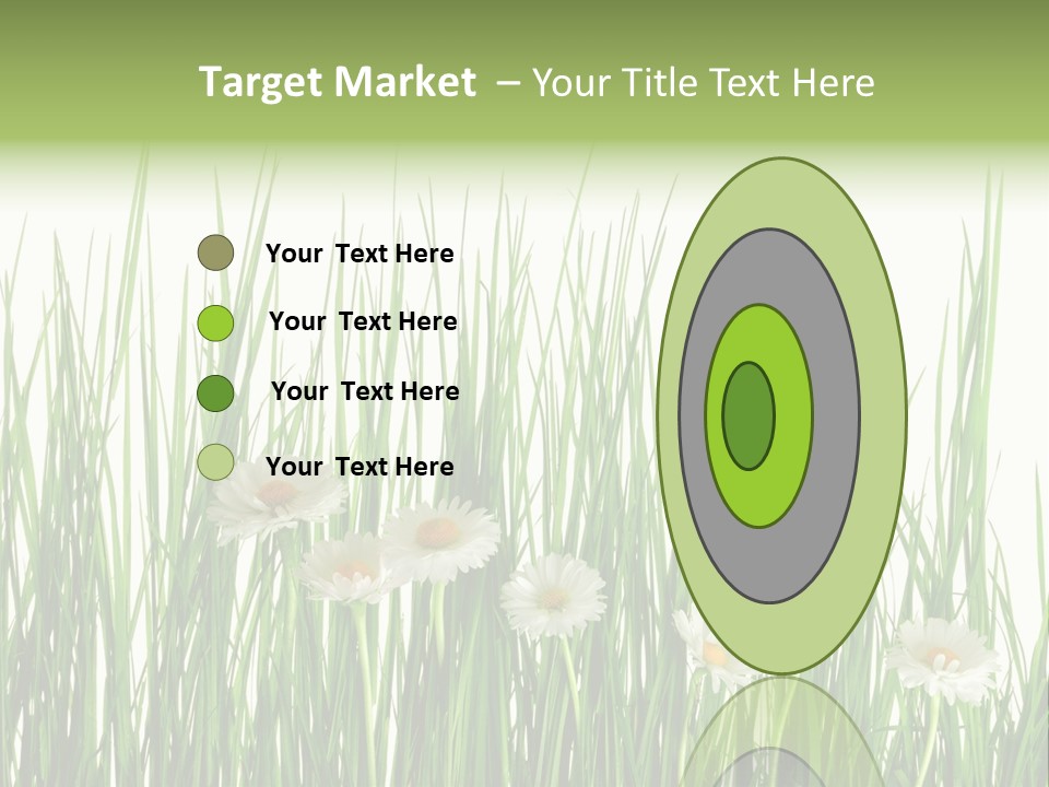 Flower Sprout Isolated PowerPoint Template