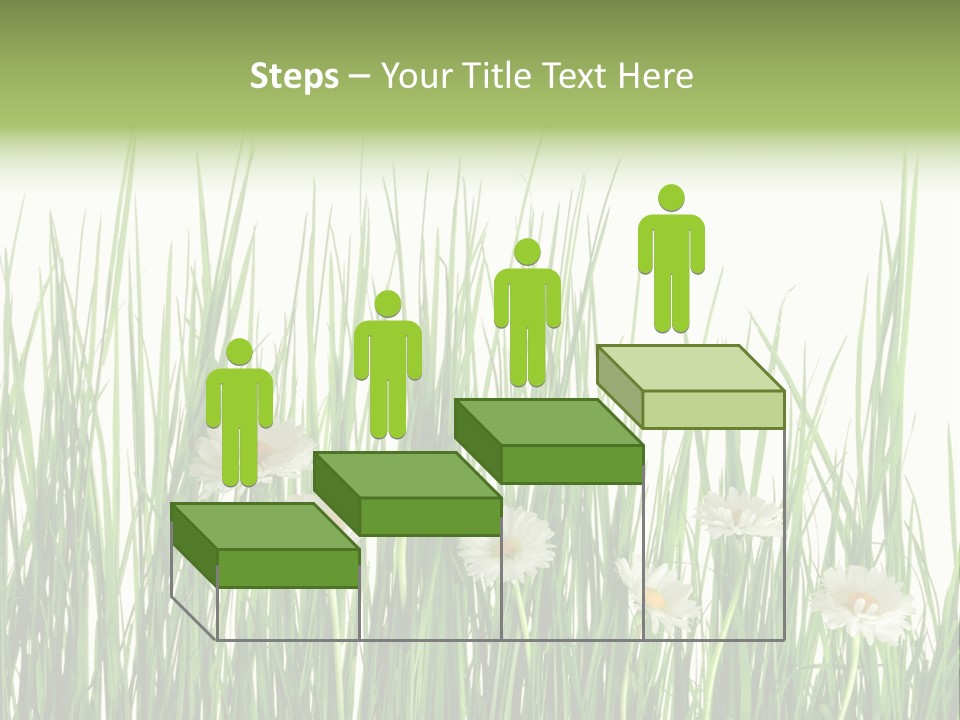 Flower Sprout Isolated PowerPoint Template