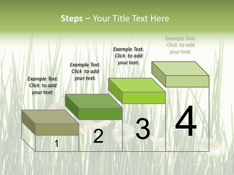 Flower Sprout Isolated PowerPoint Template