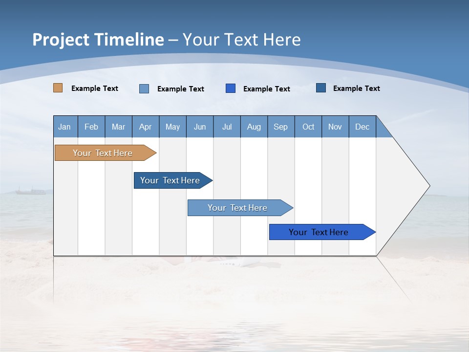 Summer Woman Beach PowerPoint Template