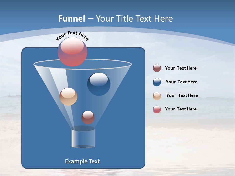 Summer Woman Beach PowerPoint Template