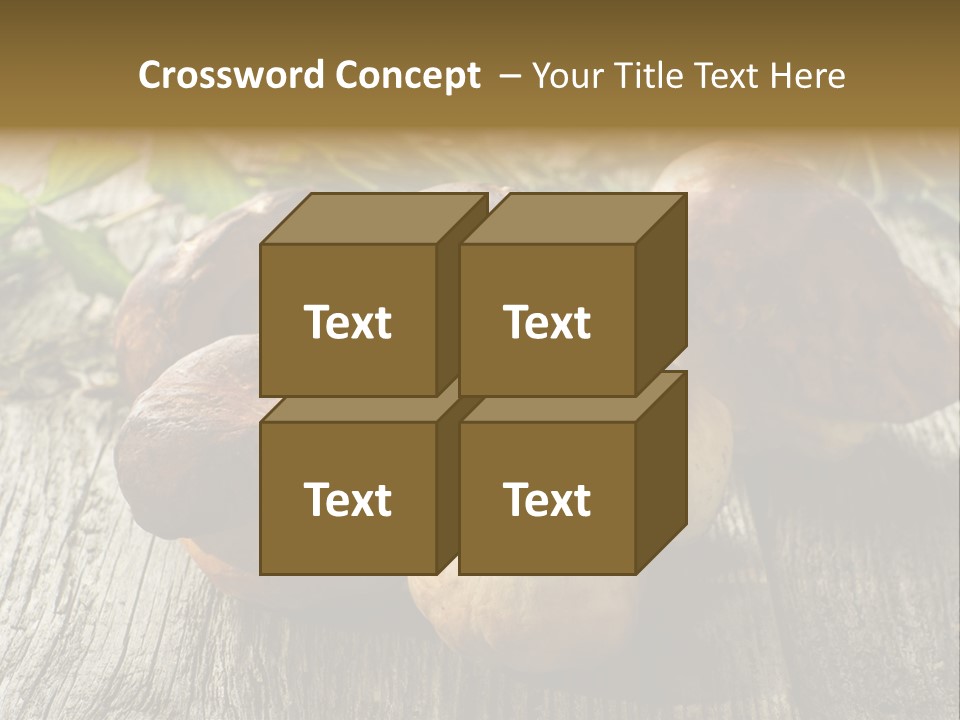 Mushroom Fungus PowerPoint Template