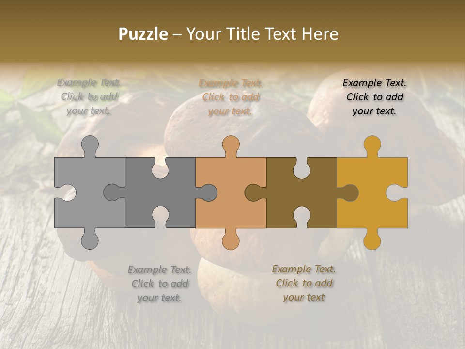 Mushroom Fungus PowerPoint Template