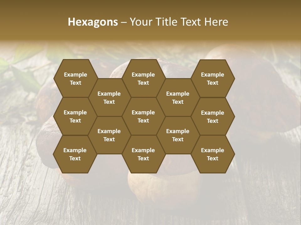 Mushroom Fungus PowerPoint Template