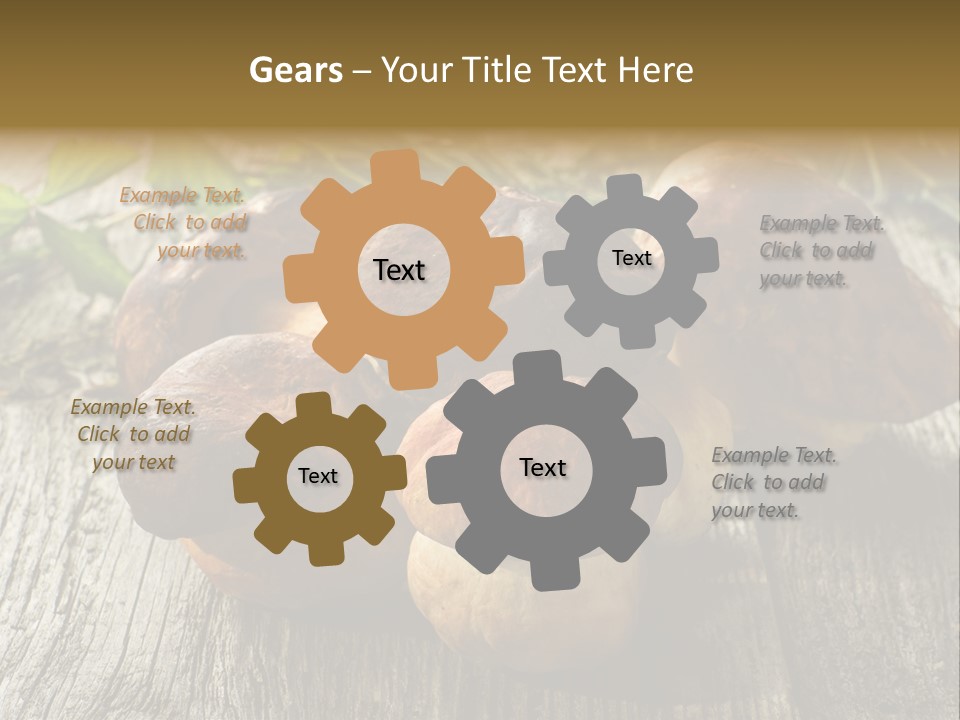 Mushroom Fungus PowerPoint Template