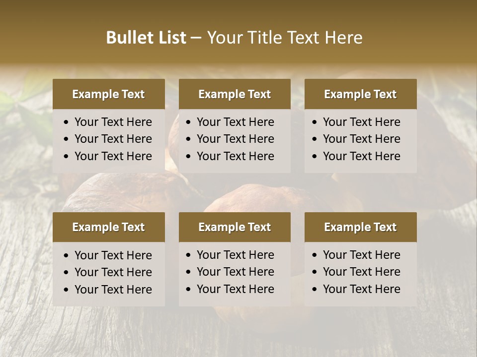 Mushroom Fungus PowerPoint Template