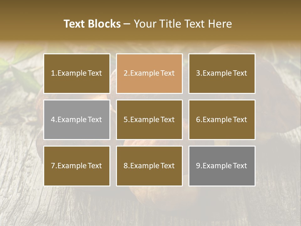 Mushroom Fungus PowerPoint Template