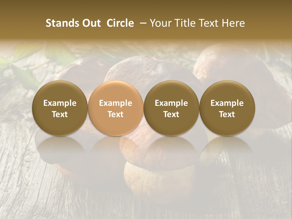 Mushroom Fungus PowerPoint Template
