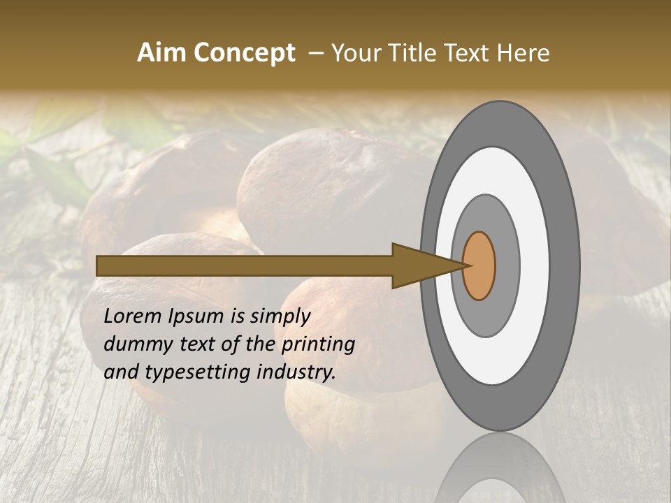 Mushroom Fungus PowerPoint Template