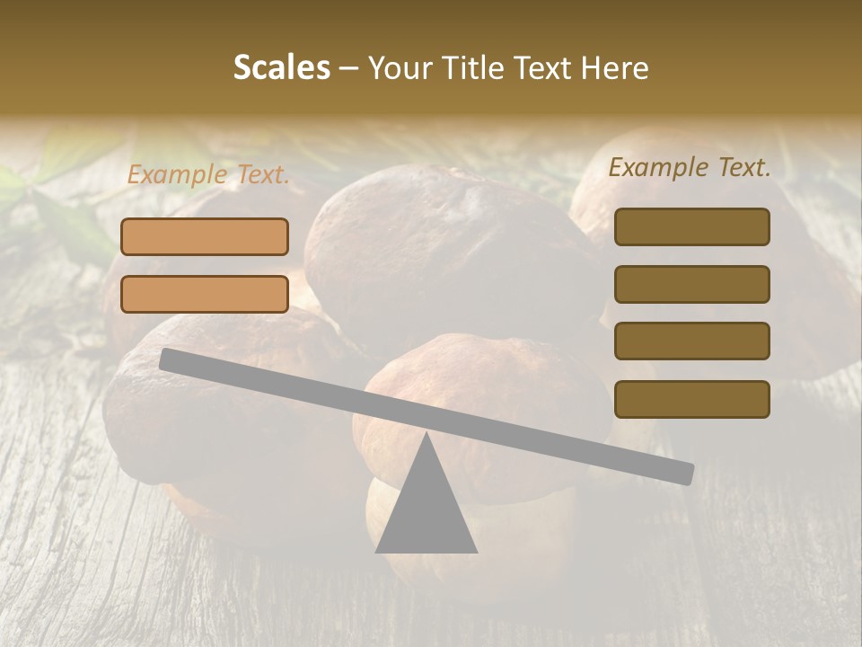 Mushroom Fungus PowerPoint Template