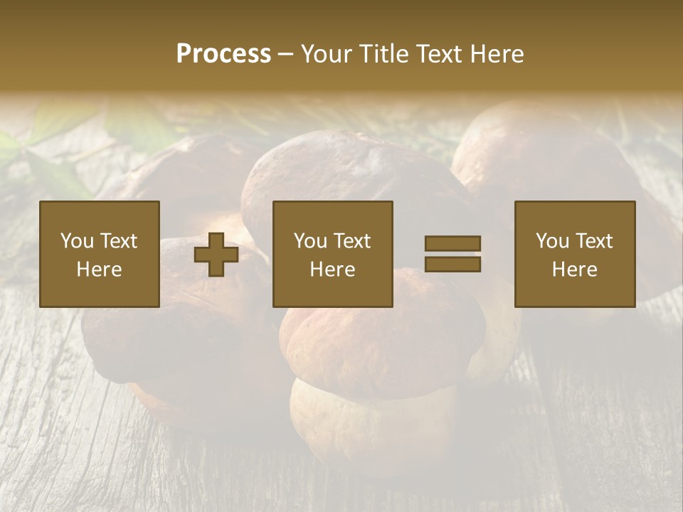Mushroom Fungus PowerPoint Template