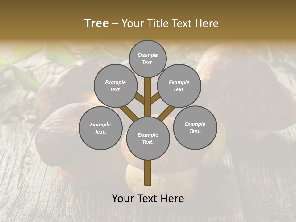 Mushroom Fungus PowerPoint Template