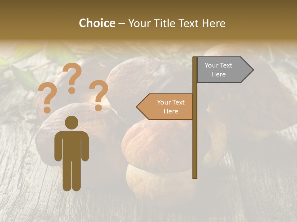 Mushroom Fungus PowerPoint Template