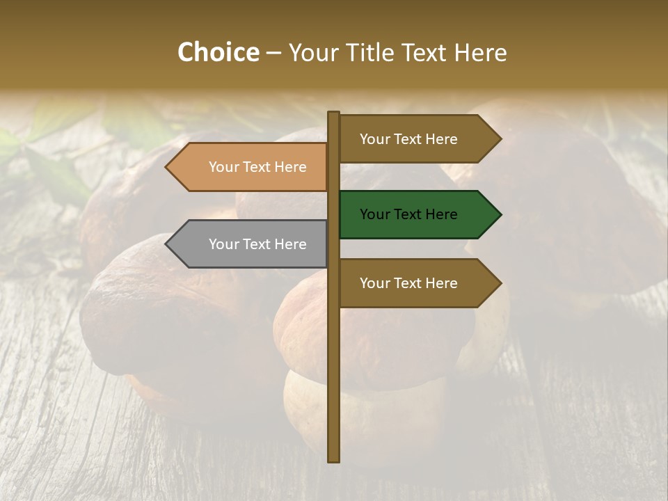 Mushroom Fungus PowerPoint Template