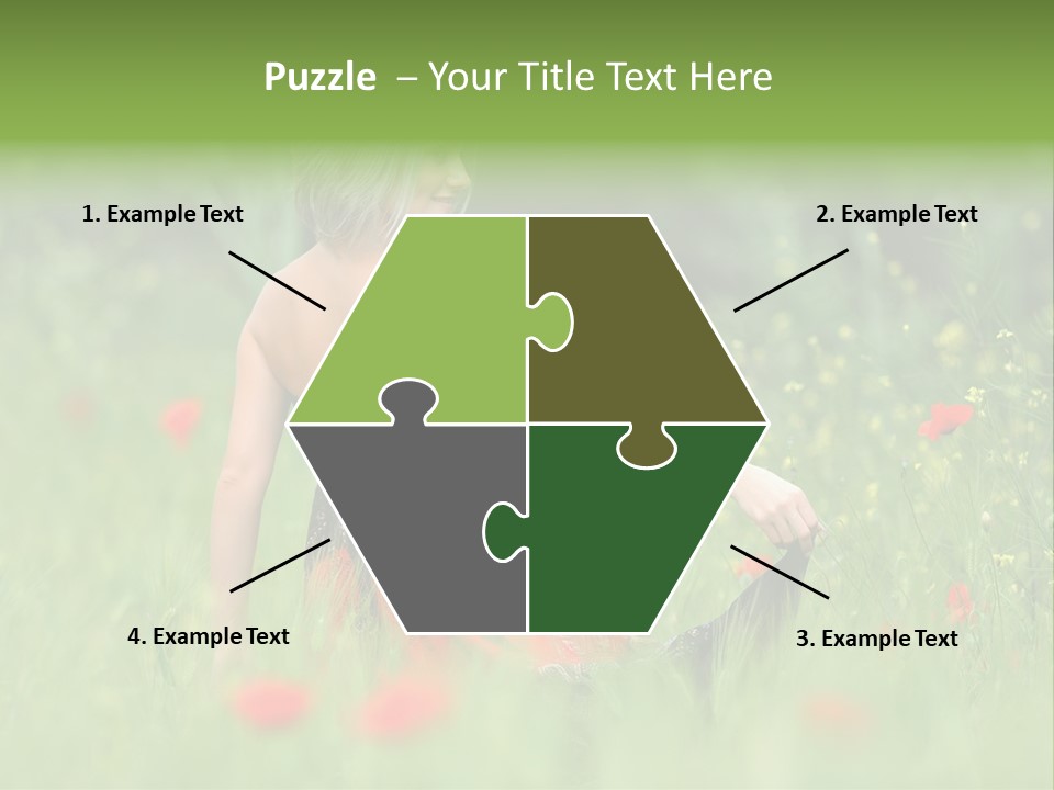 Summer Human Landscape PowerPoint Template