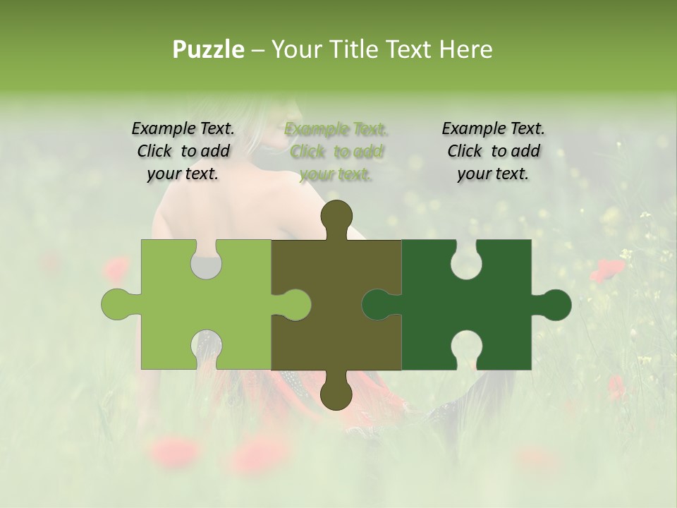 Summer Human Landscape PowerPoint Template