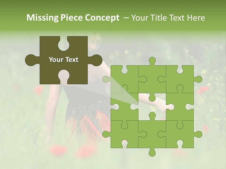 Summer Human Landscape PowerPoint Template