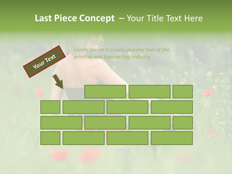 Summer Human Landscape PowerPoint Template