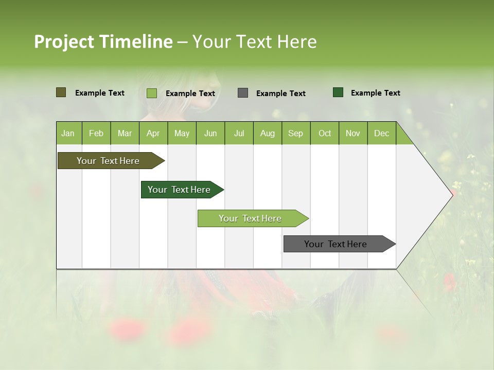 Summer Human Landscape PowerPoint Template