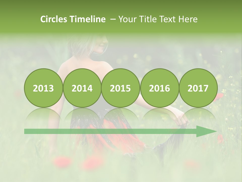 Summer Human Landscape PowerPoint Template