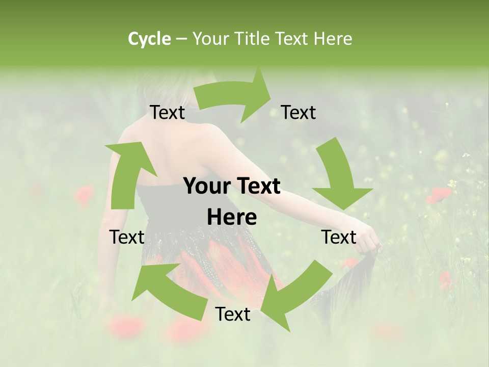 Summer Human Landscape PowerPoint Template